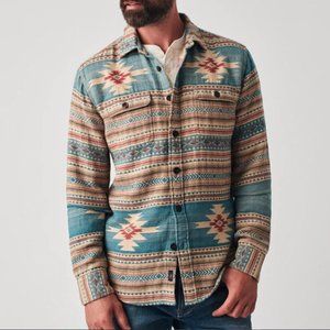 FAHERTY - Doug Good Feather Canyon Overshirt - Medium